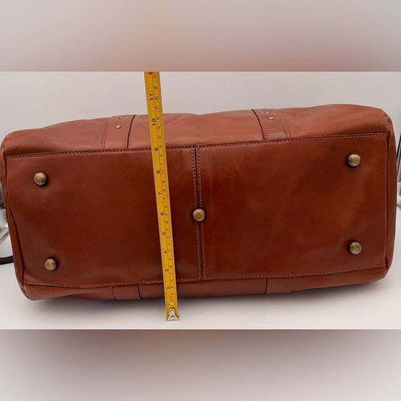 Patricia Nash Milano Leather Weekender Travel Bag - Picture 3 of 16